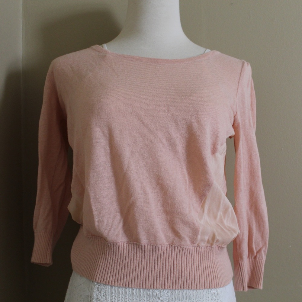 MOVING SALE Blush pink sweater